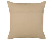 Set of 2 Decorative Cushions DESALIX 45 x 45 cm Jute Beige Striped_887847