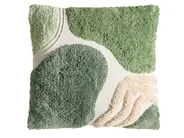 Koristetyynysetti 3 kpl ALSTONIA 30 x 50 cm 45 x 45 cm Puuvilla Vihreä Abstrakti kuvio_1039964