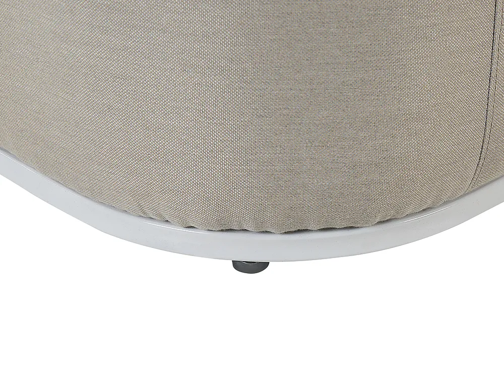 Garden Lounge Set with Table 2 Seater FABRO Modular Light Grey_830459