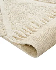 Kids Rug XELDEM  Light Beige 160 x 230 cm Cotton_1155233