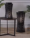Lyhty MACTAN 38 cm Bambu Musta