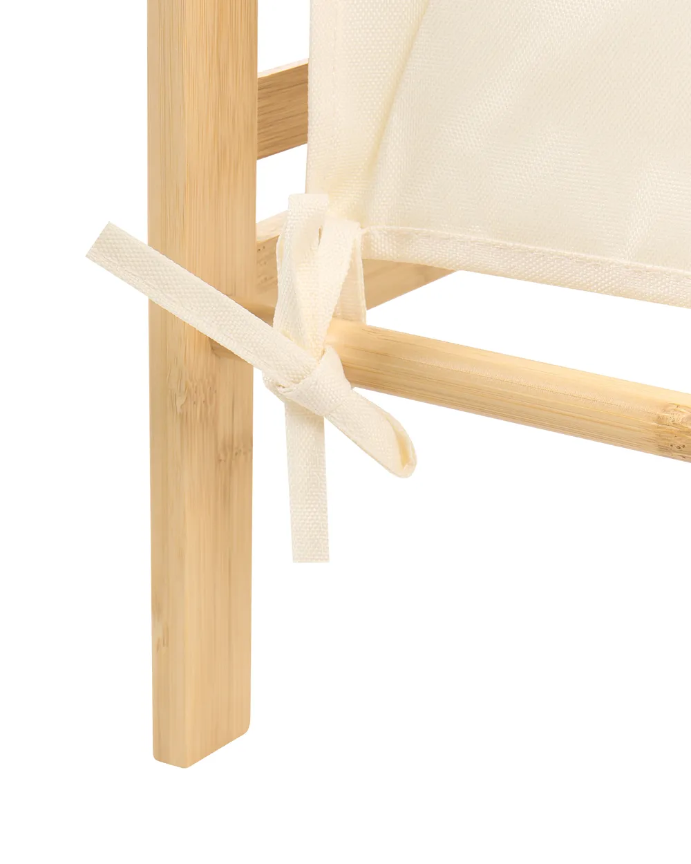 Tvättkorg CARACHI Bambu Ljusbrun 65 L_1136157
