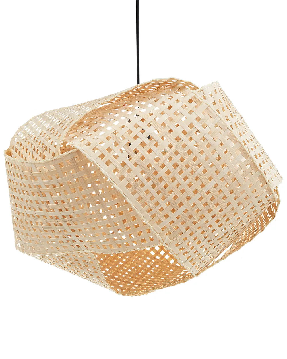 Pendant Lamp HALIL Bamboo Wood Beige_934809