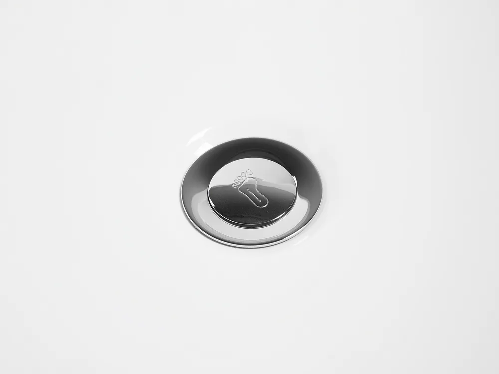 Freestanding Bathtub COCO 1800 x 800 mm Black/ White_717606