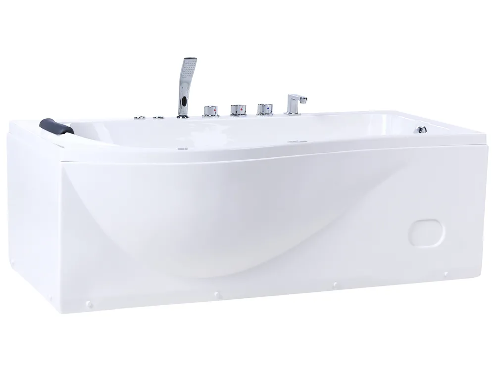 Corner Hot Tub with LED POZUELOS 1700 x 900 mm White_1033635