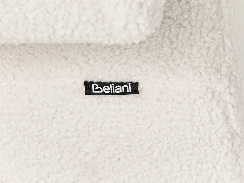 Soffa 2-sits TAMRE Bouclé Off-White/ Mörkbrun_985263