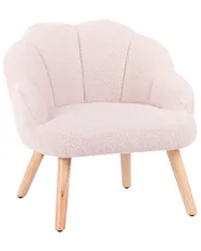 Lasten nojatuoli MILAND Buklee Pastellipinkki_989186