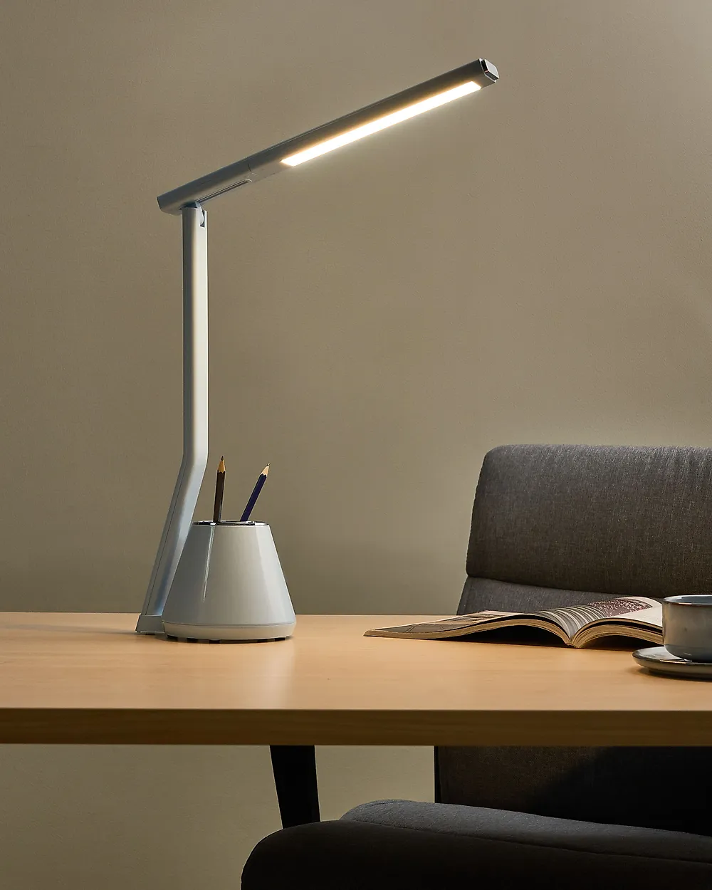 LED Desk Lamp DENEB with Dimmer Light Blue_1179104