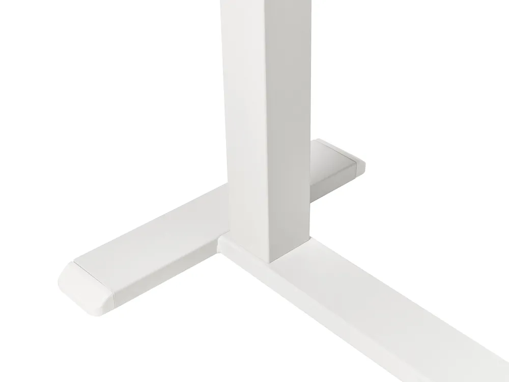 Manuellt justerbart laptopstativ SCHOLA 70 cm 40 cm Vit_1015033