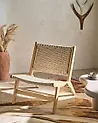 Armchair VILLAZ Wood Light Brown