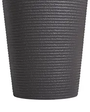 Set of 2 Plant Pots MEUM 35 cm Black_1123761
