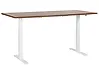 Electric Adjustable Standing Desk DESTINES 180 cm x 80 cm Brown/ White