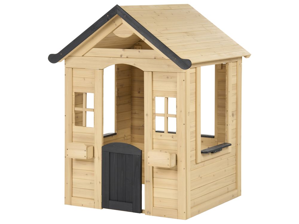 Garden Playhouse SUTERA Fir Wood Light Brown