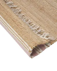 Matta MIRZA Pastellrosa 160 x 230 cm Jute_847329