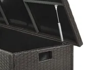 Förvaringslåda MODENA 126 cm 46 cm Konstrotting Brun_776495
