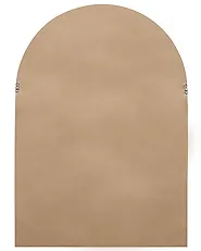 Veggspeil MILLERY 73 cm 102 cm Lysebrun_1194181
