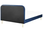 Bed Velvet FLAYAT 180 x 200 cm (EU Super King) Navy Blue_834218