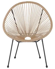 Garden Chair ACAPULCO II PE Rattan Natural_813840