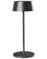 Trådløs LED-bordlampe GUDER Med dimmer Metall Svart