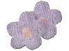 Koristetyynysetti 2 kpl SORREL Puuvilla 30 x 30 cm Violetti Kukka
