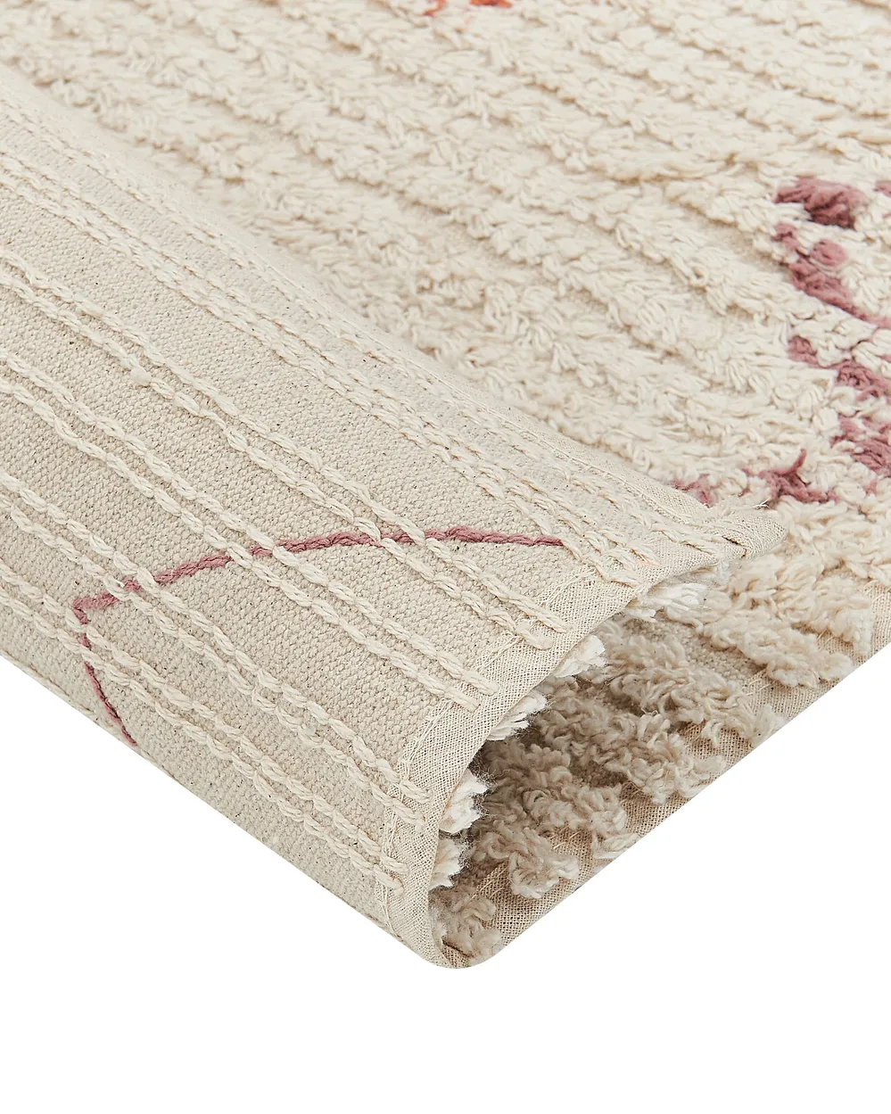 Matto GUWAHATI Beige 80 x 150 cm Puuvilla_839167
