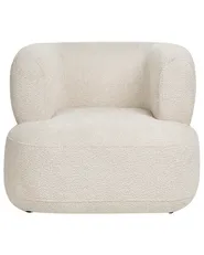 Armchair LOHJA Chenille Light Beige_1079415