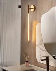 LED-taulu- ja peilivalaisin VOLOGNE metalli Kulta_1011595