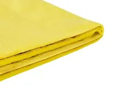 Bed Frame Cover Velvet FITOU 160 x 200 cm Yellow_777097