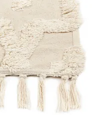 Matta ITANAGAR Beige 140 x 200 cm Bomull_839228