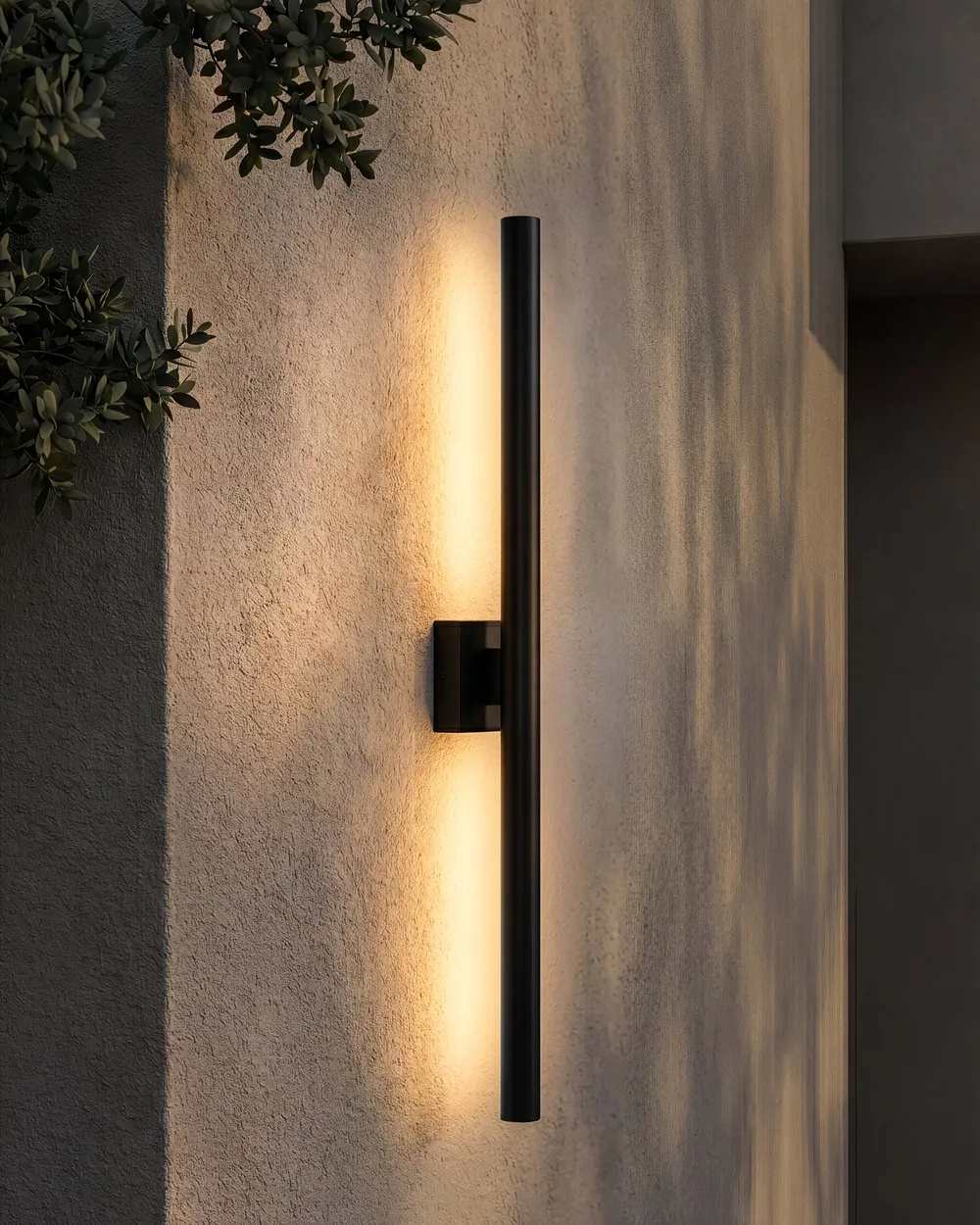 Outdoor LED Wall Light ANISH Black