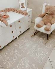 Rocking Chair OULU Boucle White_915639