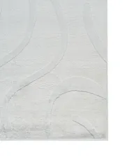Rug SELVORI Off-White 160 x 160 cm_1123923