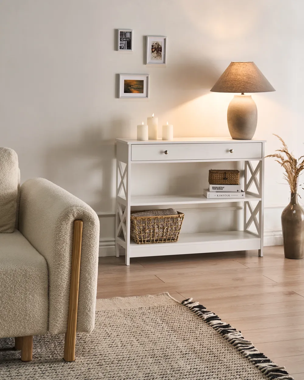 Console Table MONTGOMERY White