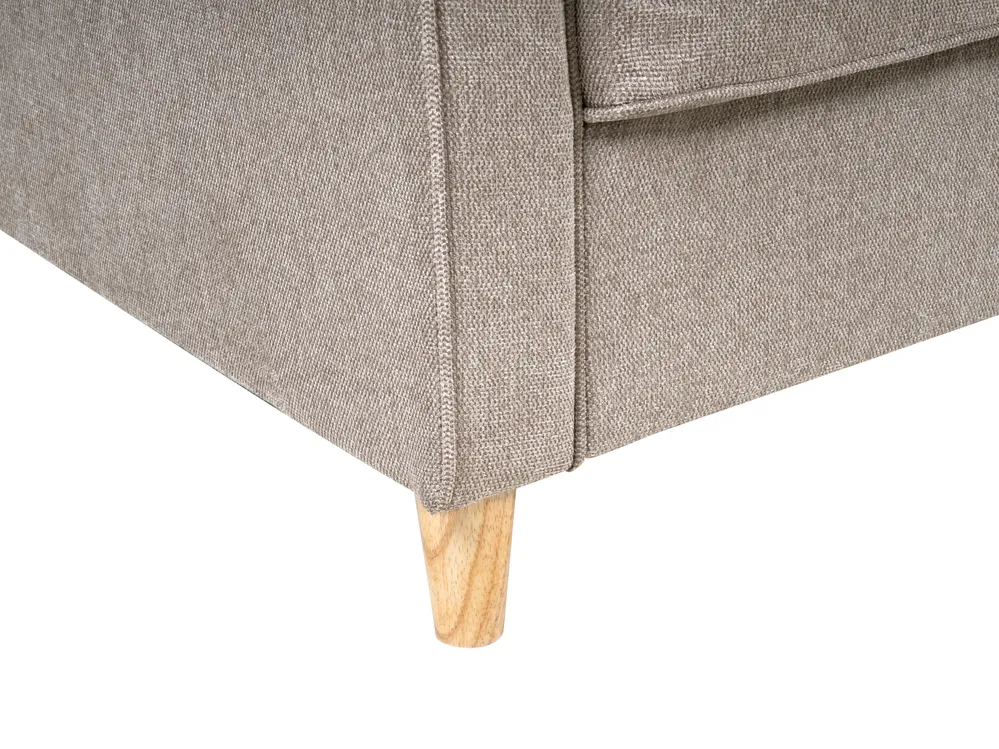 Sofa 2 Seater RONNEBY Fabric Light Brown_901454