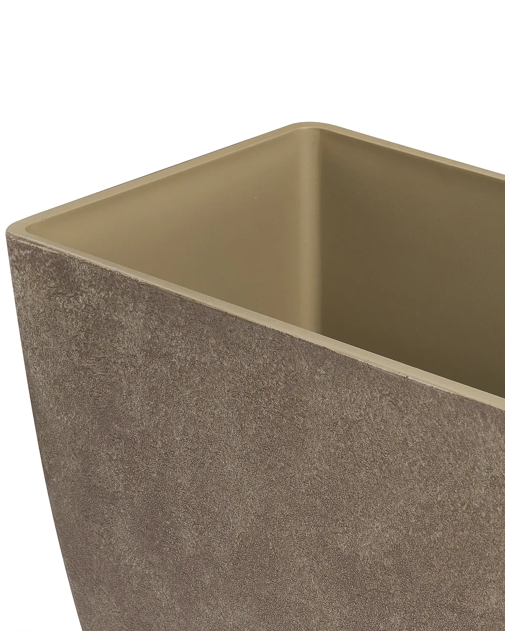 Sett med 2 plantepotter SILENEV 59 cm Brun_1123688