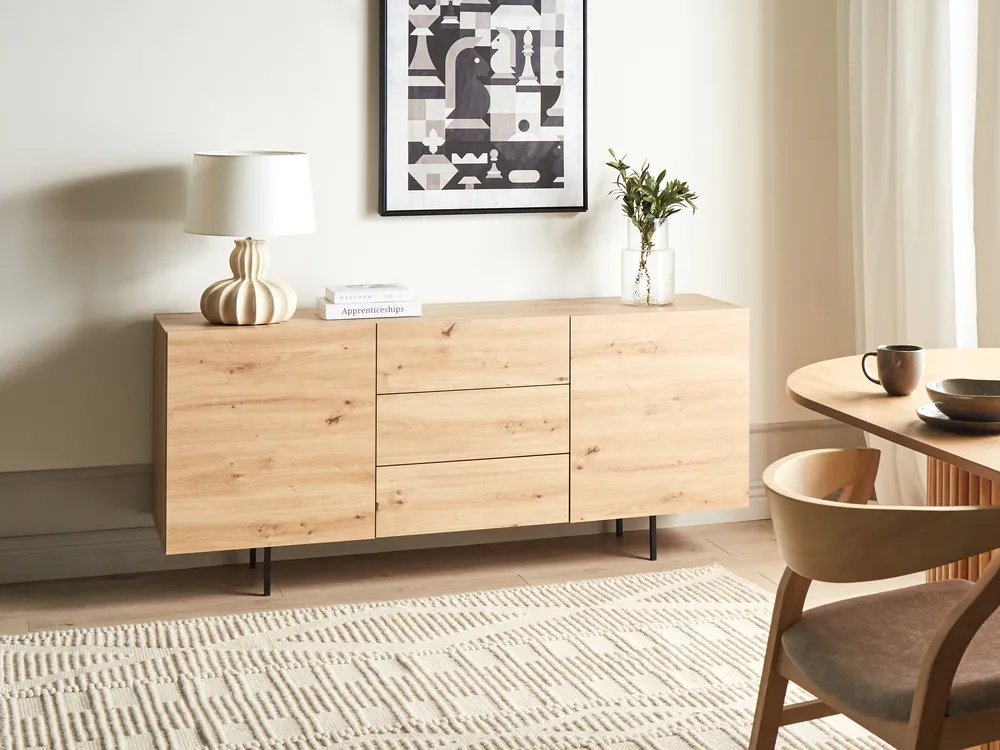 2 Door Sideboard KENORA Light Brown