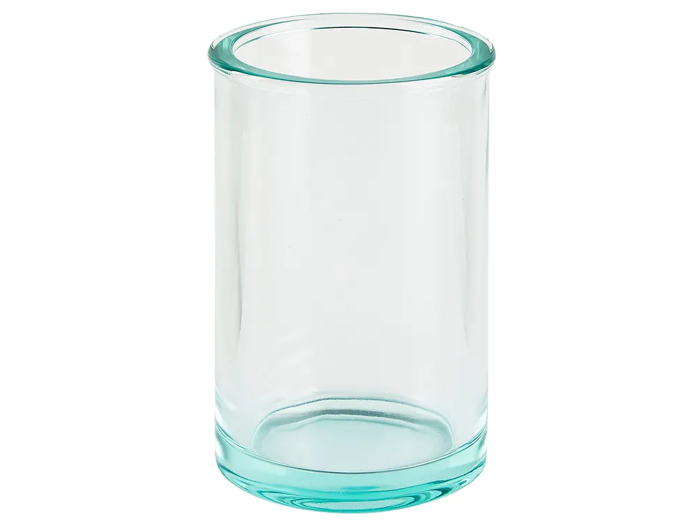 Set med badrumstillbehör i 5 delar AMARGA Glas Grön_825213