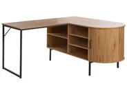 Corner Desk SOLARI 140 cm 140 cm Light Brown_1045901