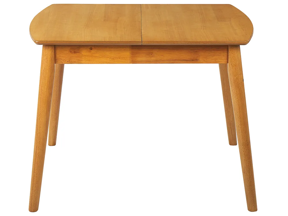 Extending Dining Table TOMS Light Brown 100/130 cm 80 cm_826950