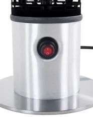 Freestanding Infrared Patio Heater VEZUVIO 800 W Black_391899