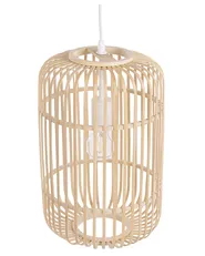 Pendant Lamp AISNE Bamboo Light Brown_784970