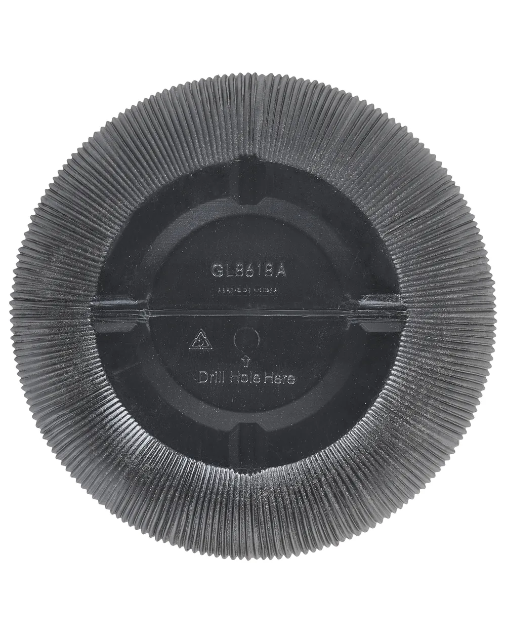 Kukkaruukku CHIOS 44 cm Musta_1081317