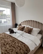 Blanket BAKIRA Faux Fur 150 x 200 cm Brown_983065