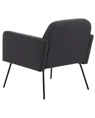 Nojatuoli NARKEN Sametti Harmaa_761699
