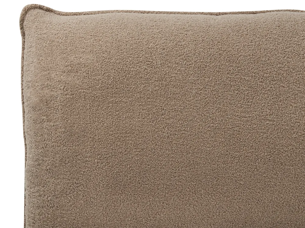Waterbed Boucle VINAY 180 x 200 cm (EU Super King) Brown_970374