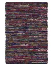 Rug BARTIN Black 140 x 200 cm_1001756