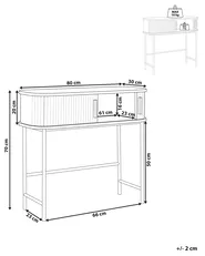 Konsolbord BRADLEY Svart_1002292