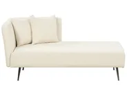Left-Hand Chaise Longue RIOM Boucle Off-White_887318