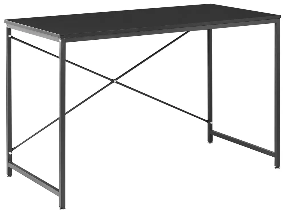 Home Office Desk ANDASTE 120 cm 60 cm Black