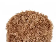 Sittpuff TUKKI Fuskpäls Brun_938908